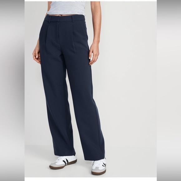 *NWT* / Extra High Waist / Taylor Wide Leg Suit Pants - Picture 1 of 4